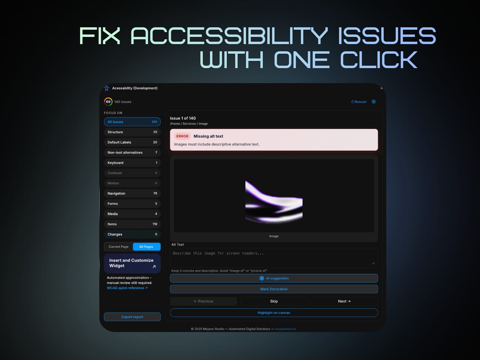 Accessibility Studio
