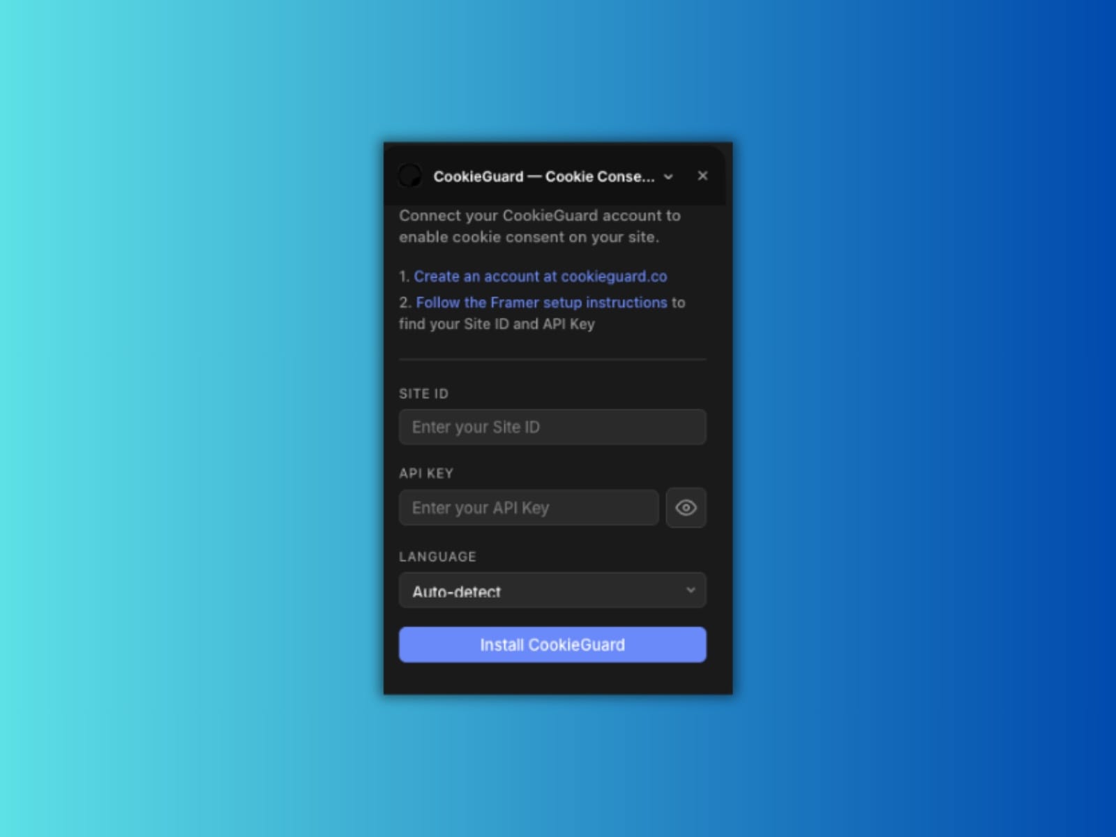 CookieGuard — Cookie Consent