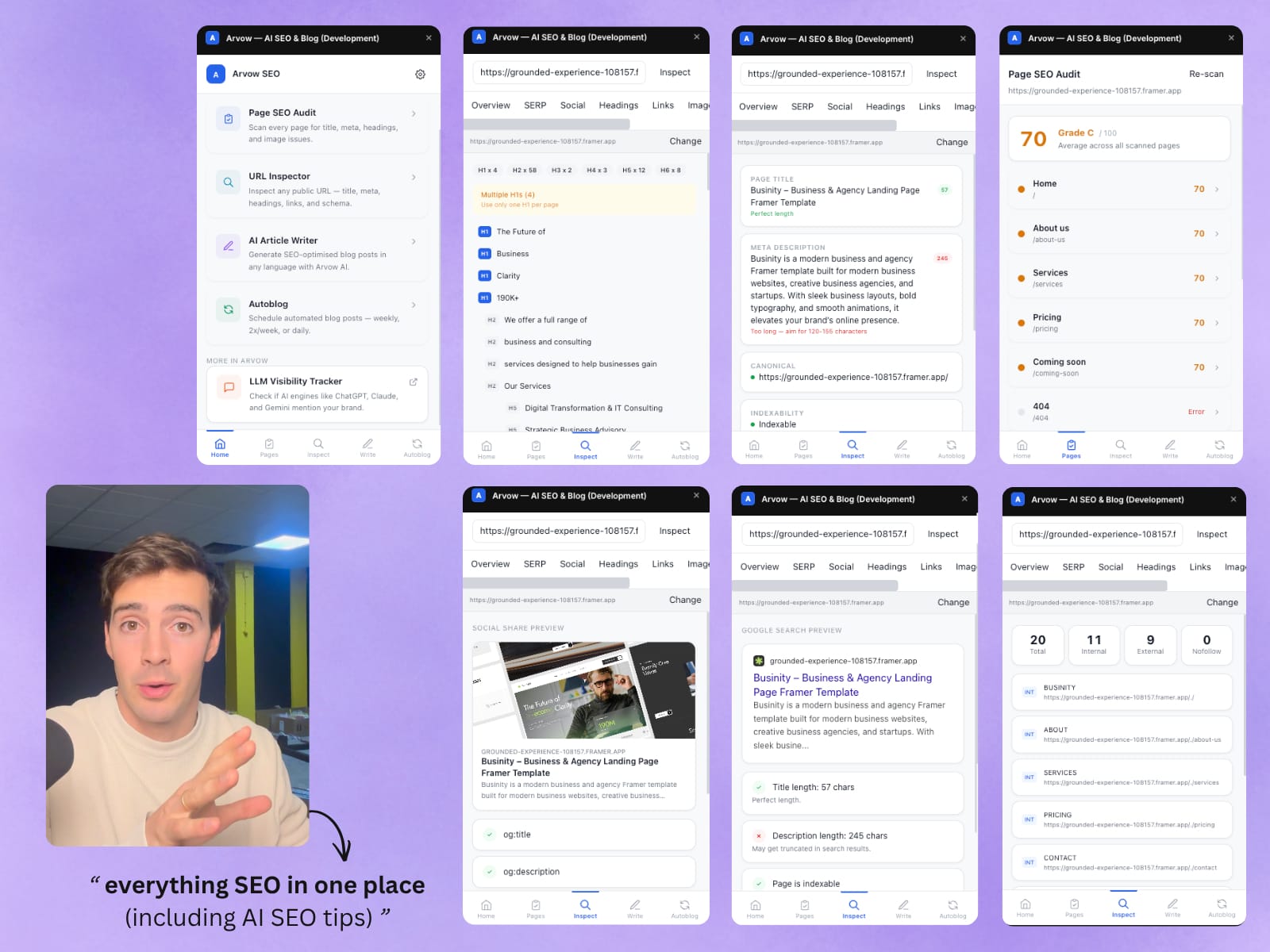 Arvow — AI SEO & Blog