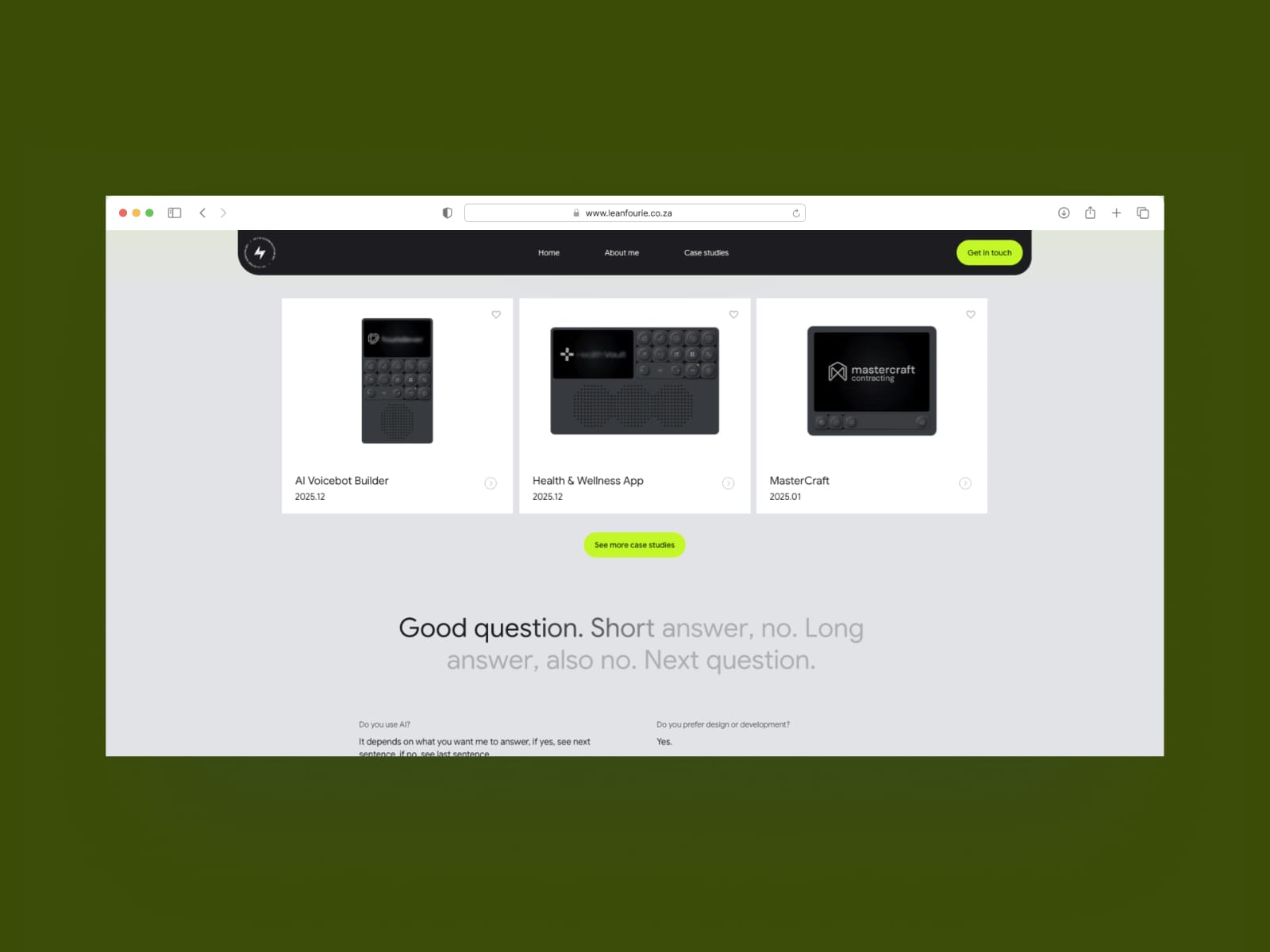 leanfourie.co.za