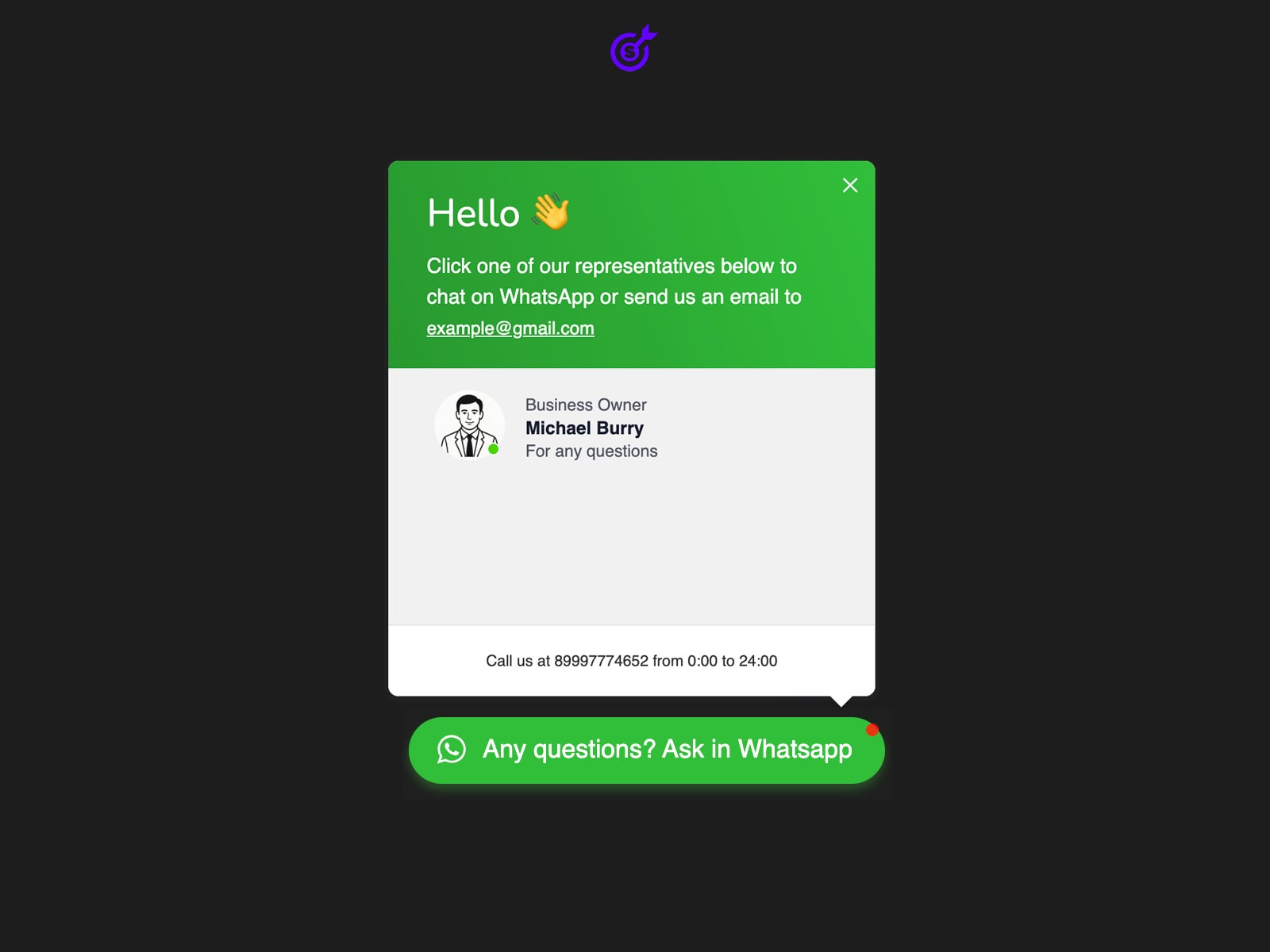 Plugin example 2 for Integrations, a Framer Marketplace plugin.
