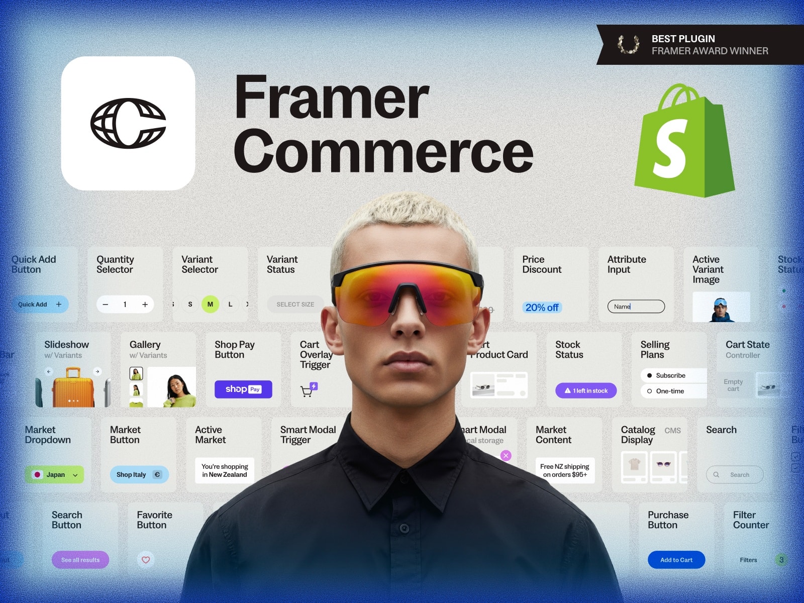 Plugin example 2 for E-Commerce, a Framer Marketplace plugin.