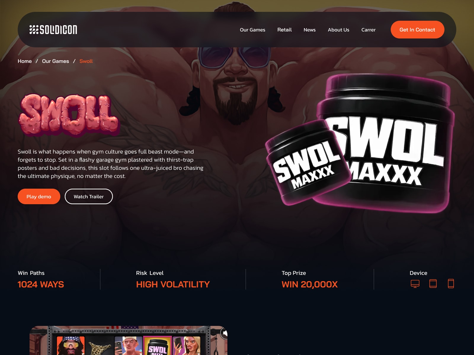 Thumbnail for solidicon.com/, a Framer Experts site by Satureight.