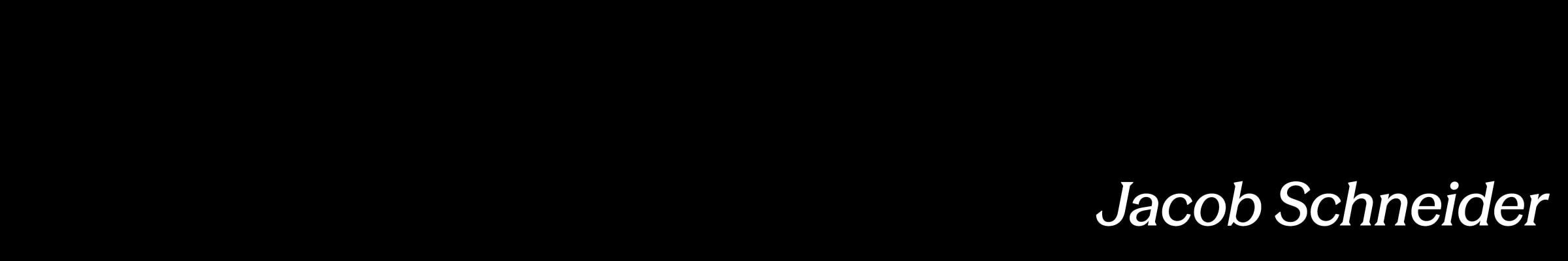 Jacob Schneider Design