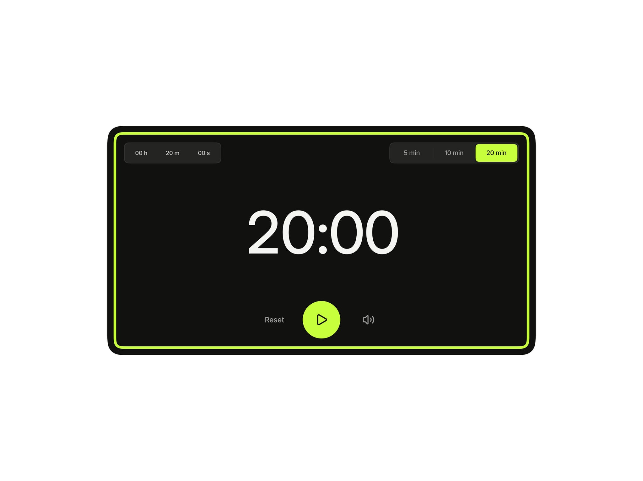 Timer Widget