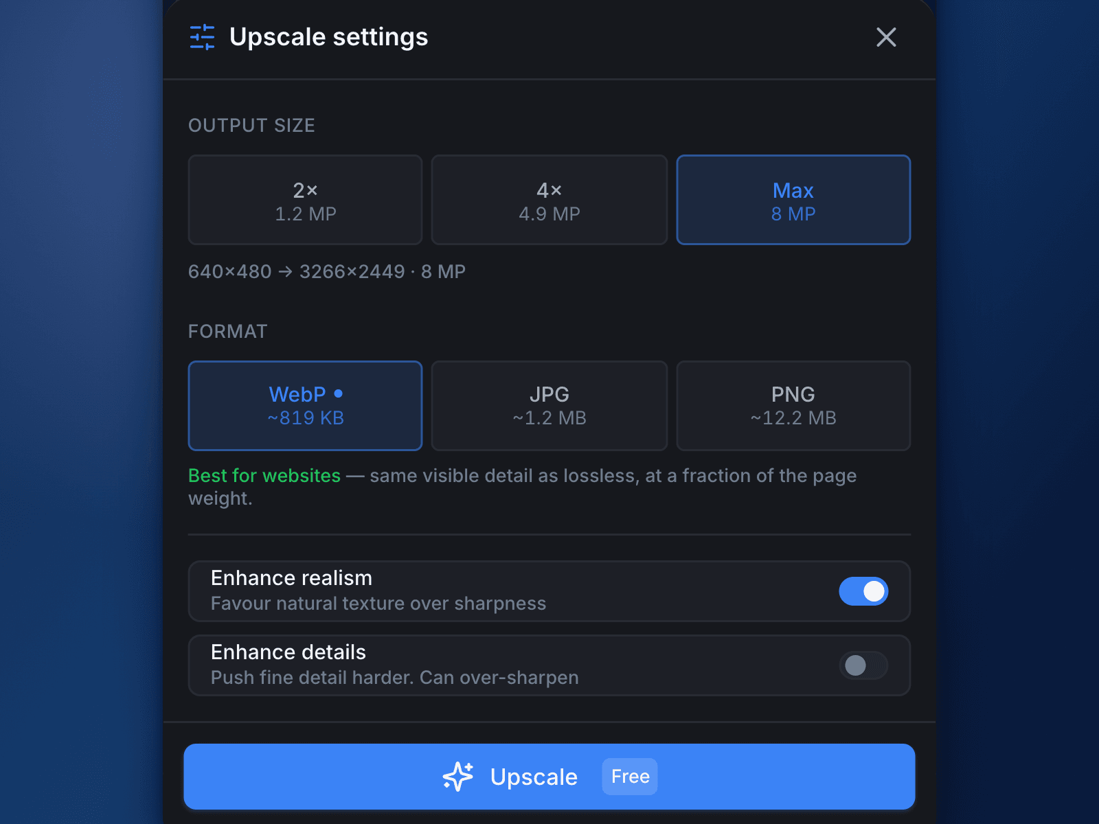 AI Image Upscaler