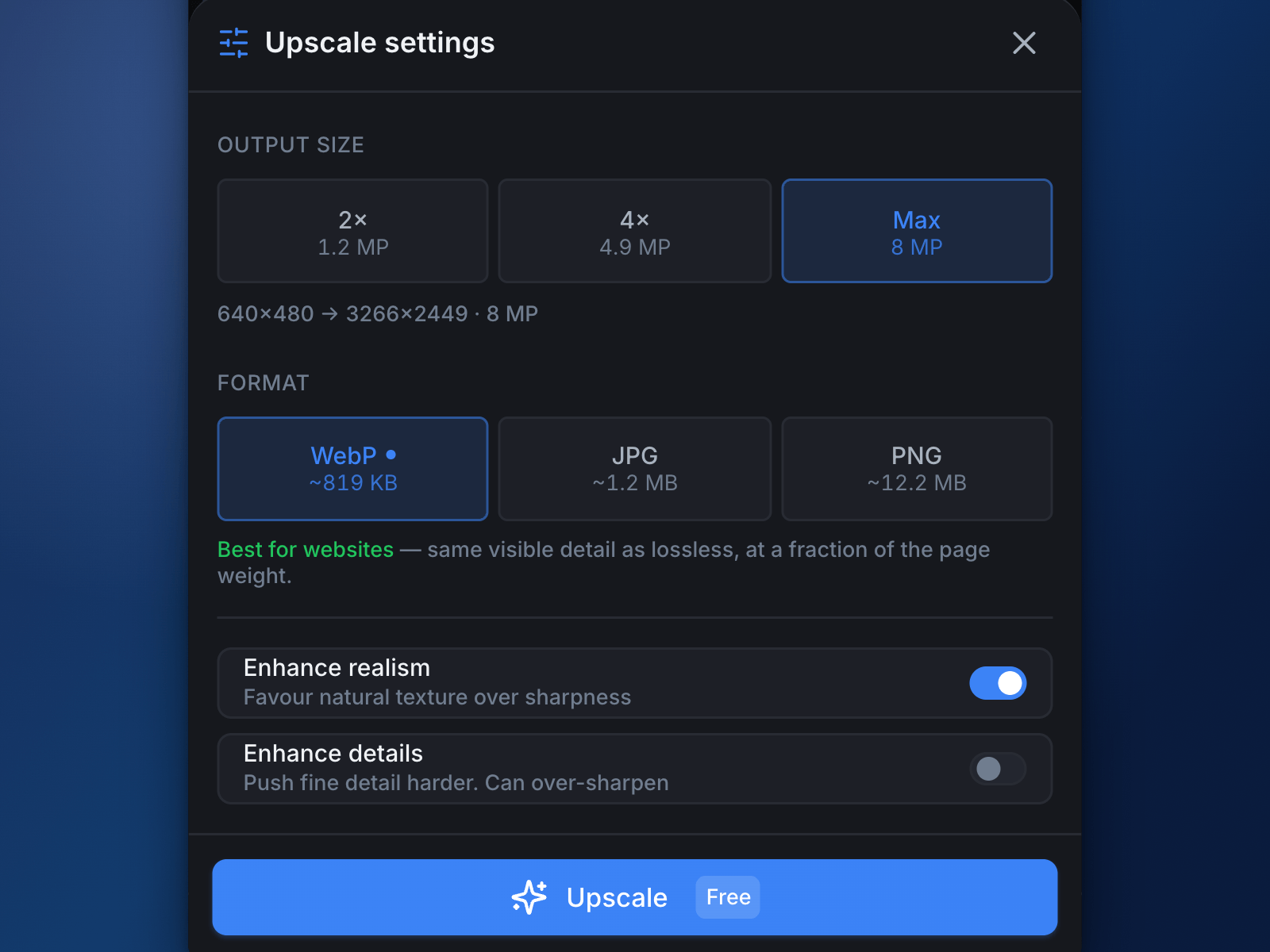 AI Image Upscaler