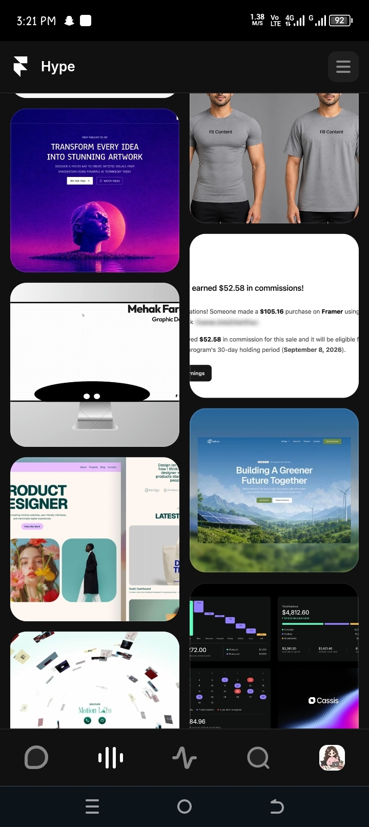 Soo happy to see my template is atleast somewhere in the hypeCheckout chalkfolio clean, minimal and playful portfolio template!Rate it out of 10 if you see it!
