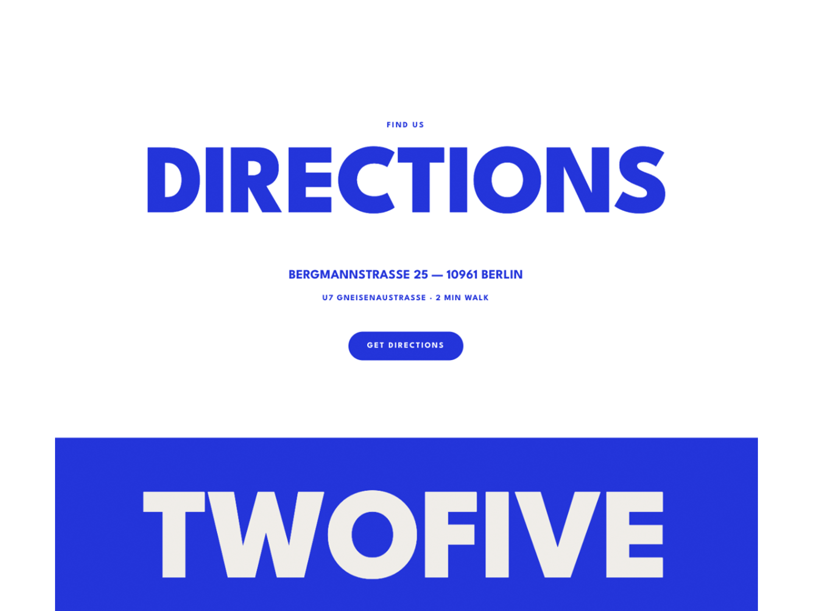 TWOFIVE - CAFE