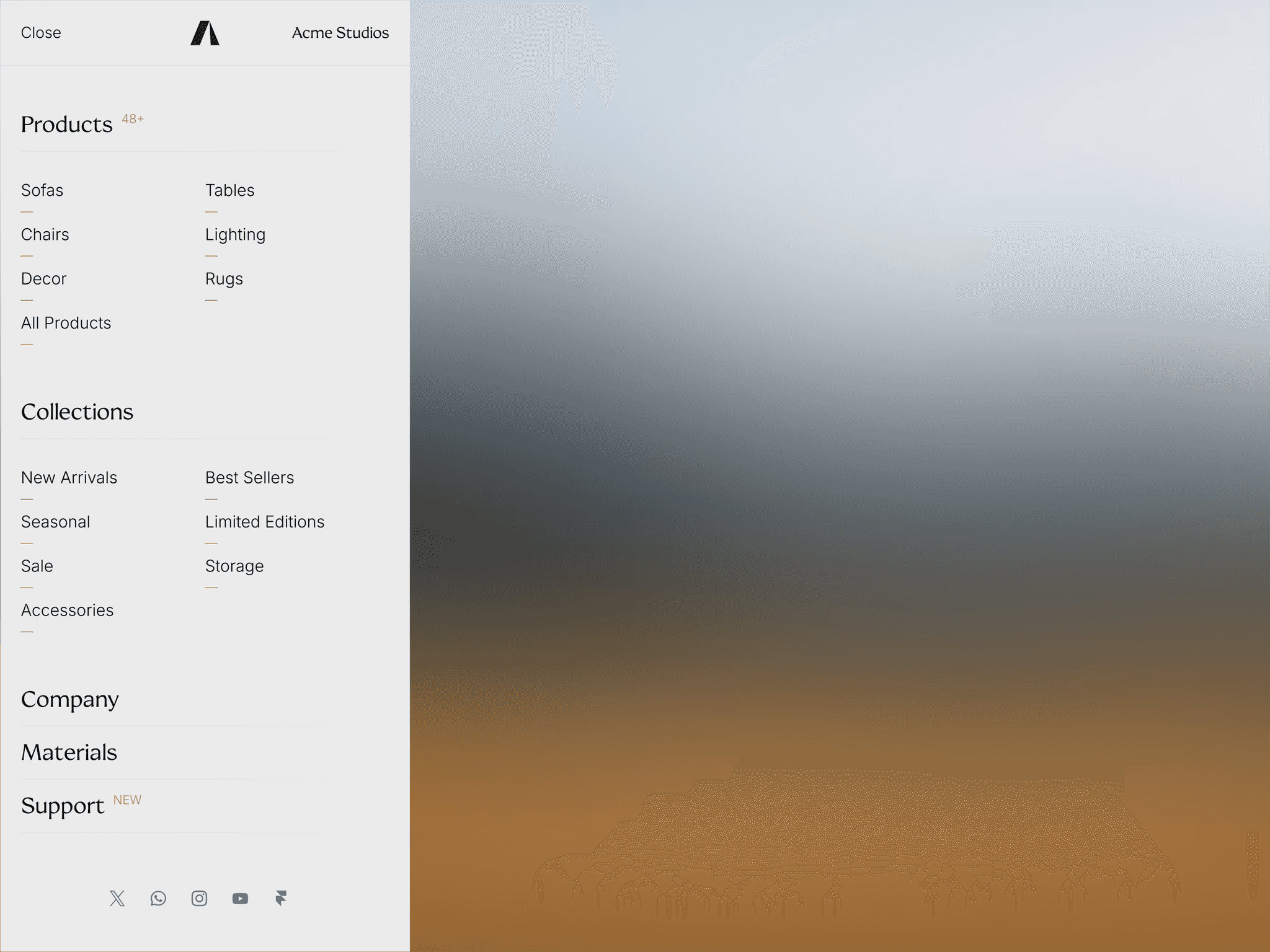 Studio Sidebar Nav