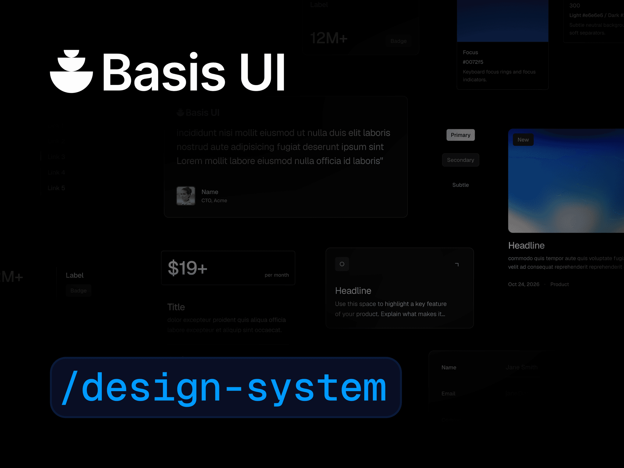 Basis® | UI Kit