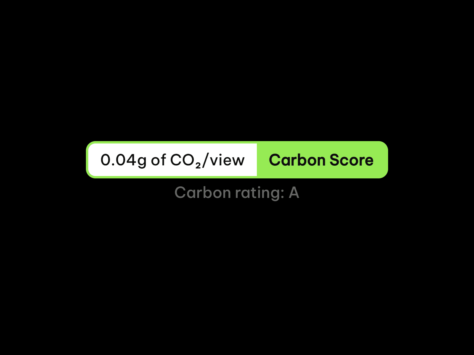 Carbon Score