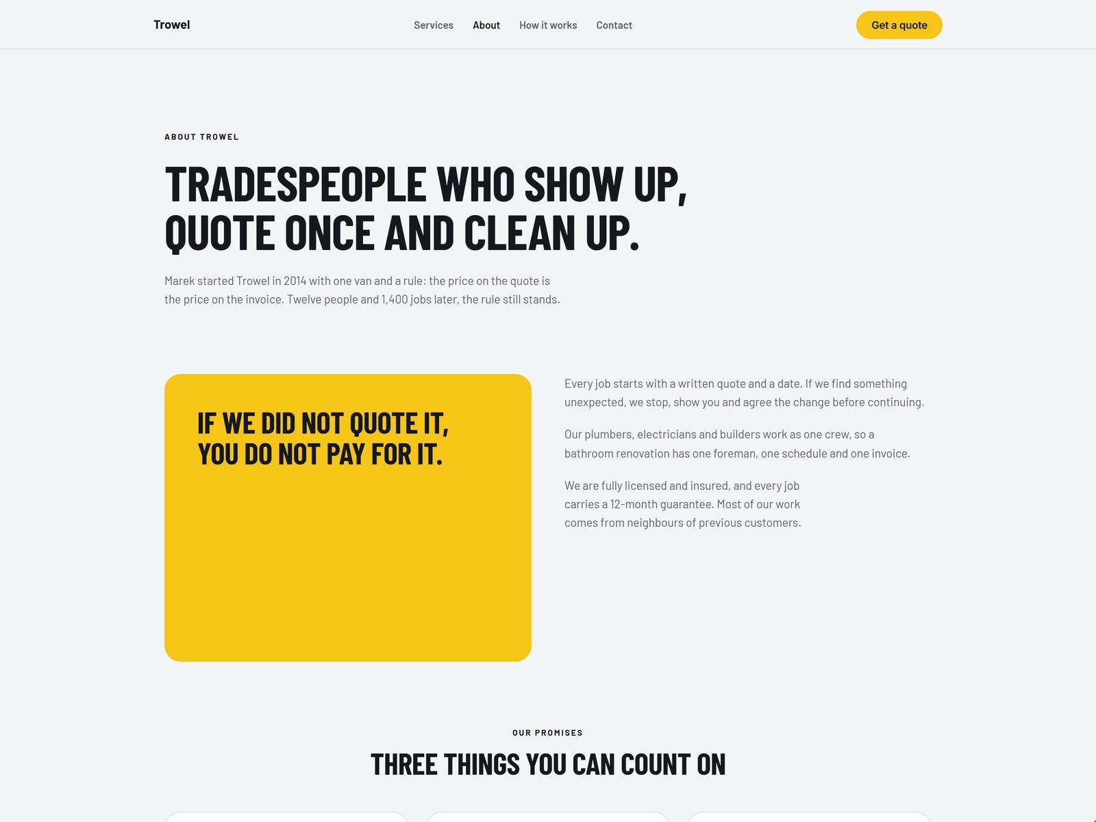 Trowel