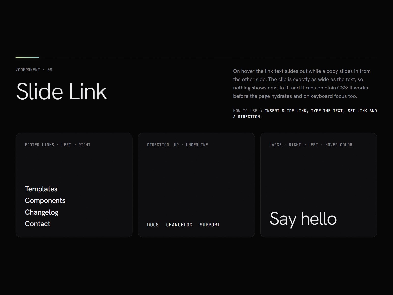 Slide Link