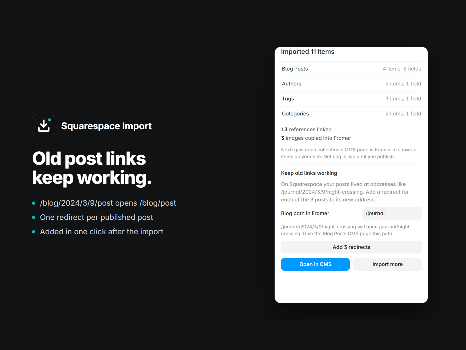 Squarespace Import
