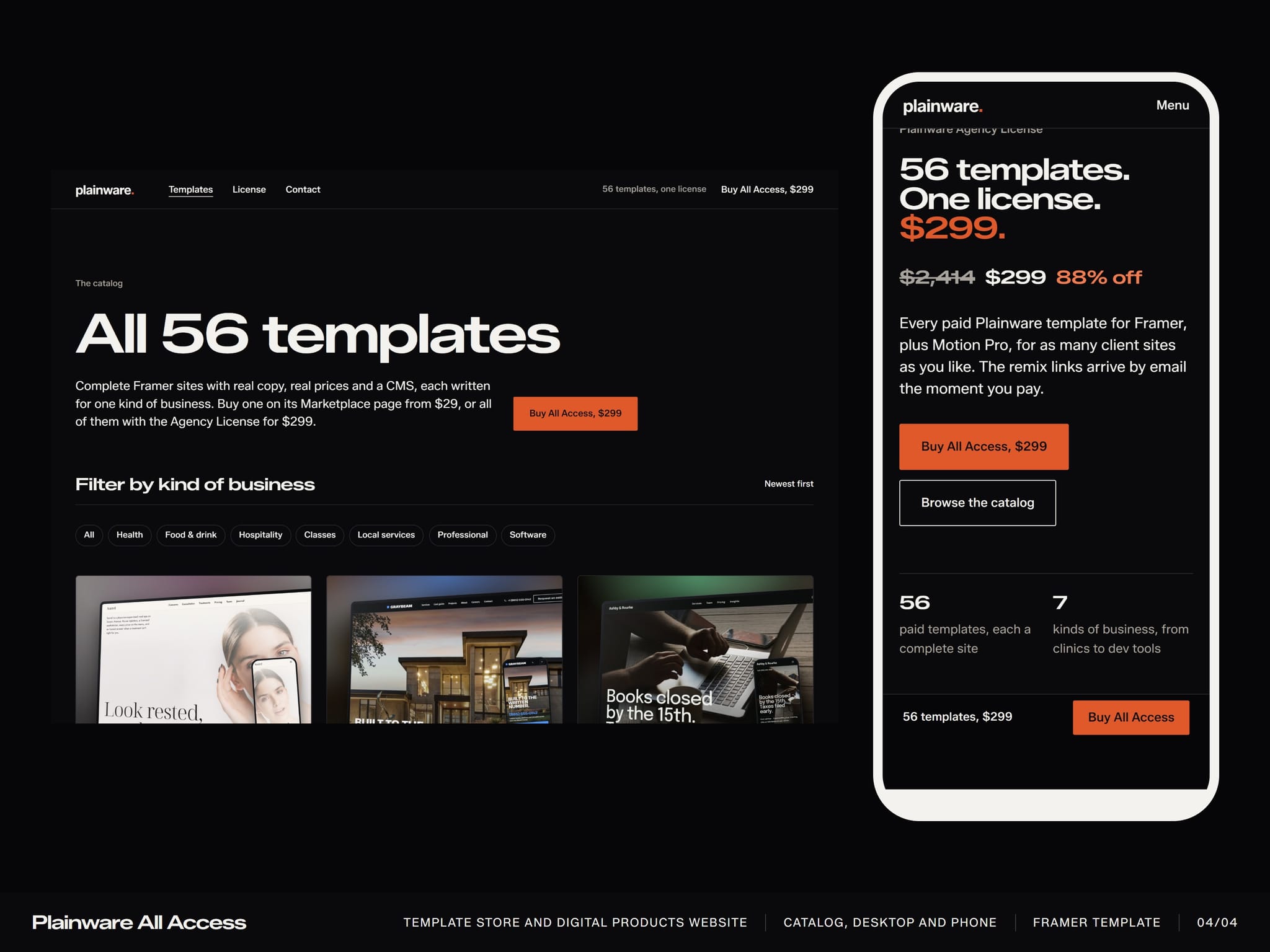 Plainware All Access
