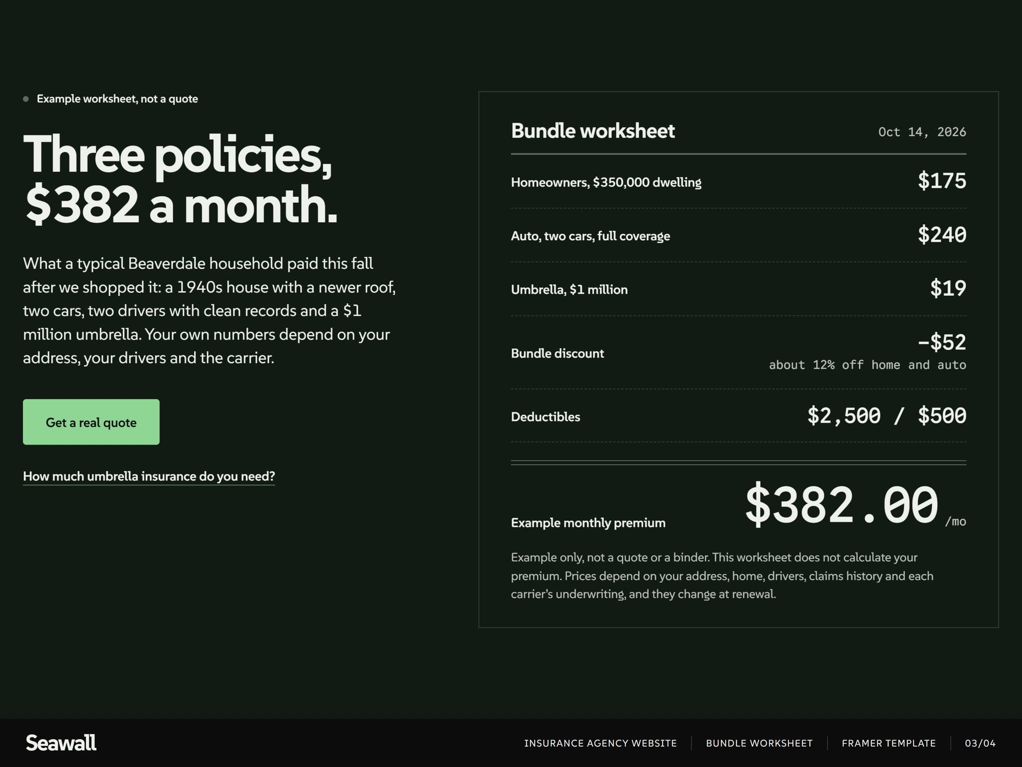 Seawall