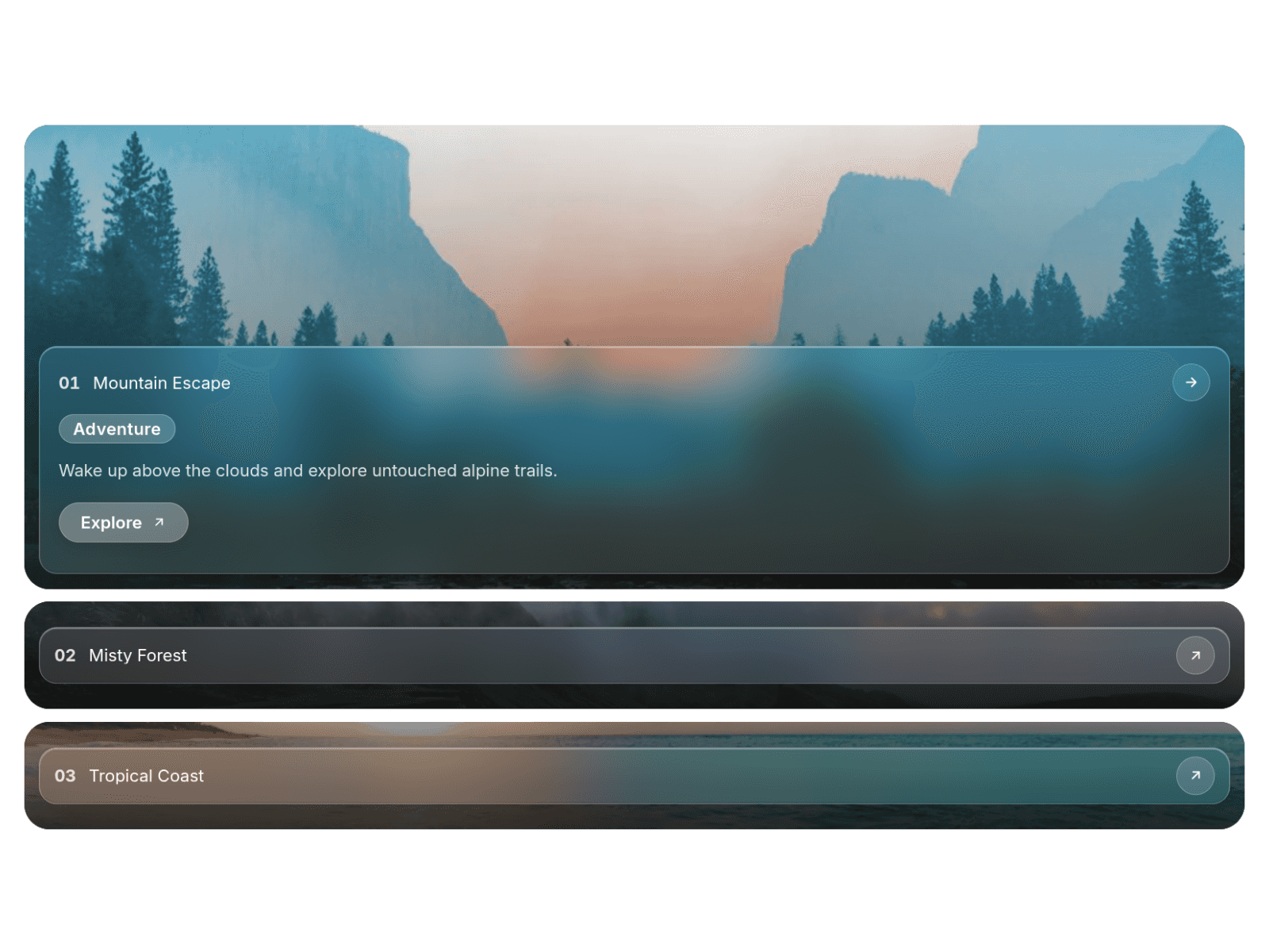 Images Accordion