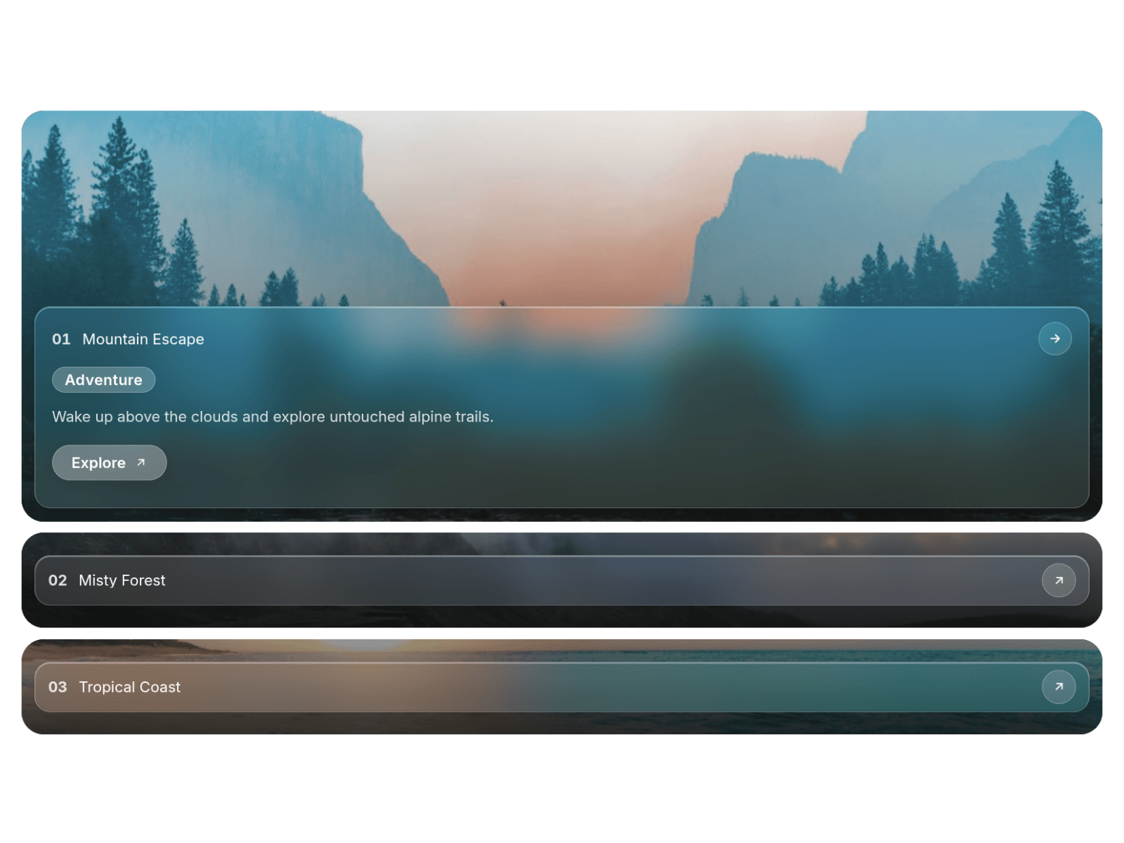 Images Accordion