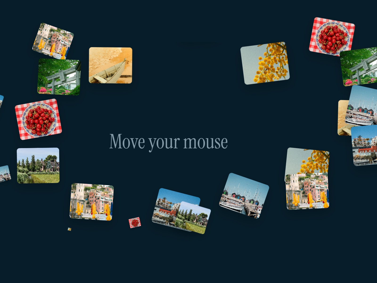GSAP Image Trail
