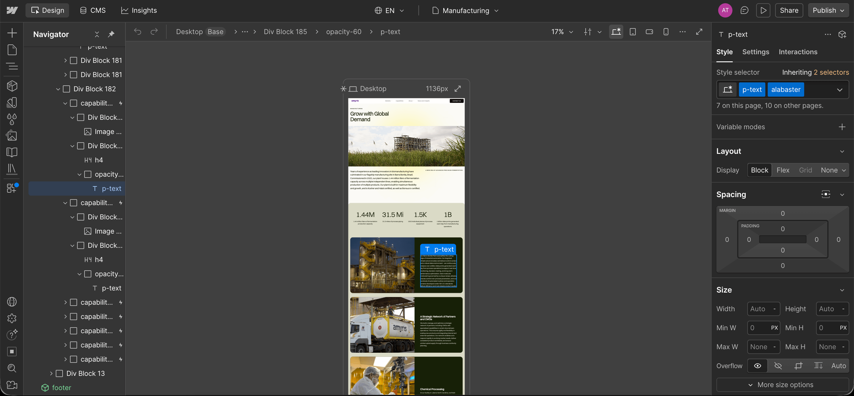 Guys, turns out Webflow has had canvas zooming for a while now. Somehow I completely missed it 😅So yeah, the gap keeps getting smaller. Something new is happening every day. Let’s see where this goes.