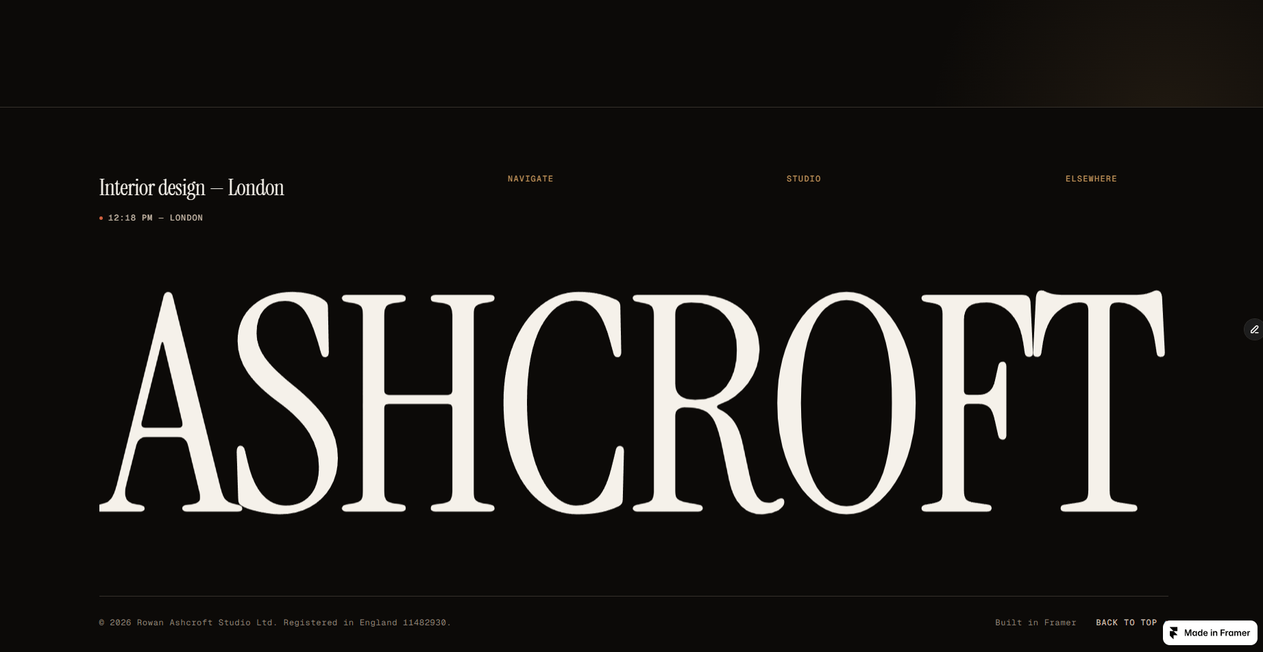 ASHCROFT Design