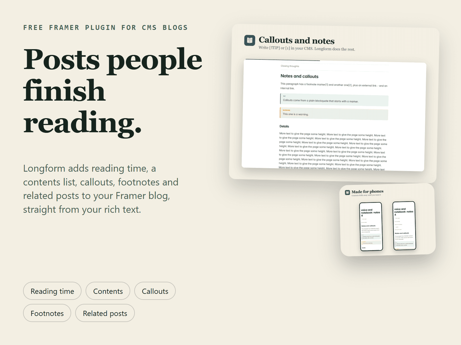 Longform