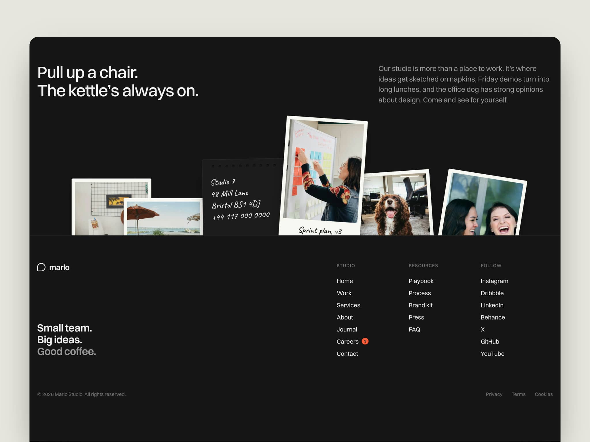 Snapshot Footer