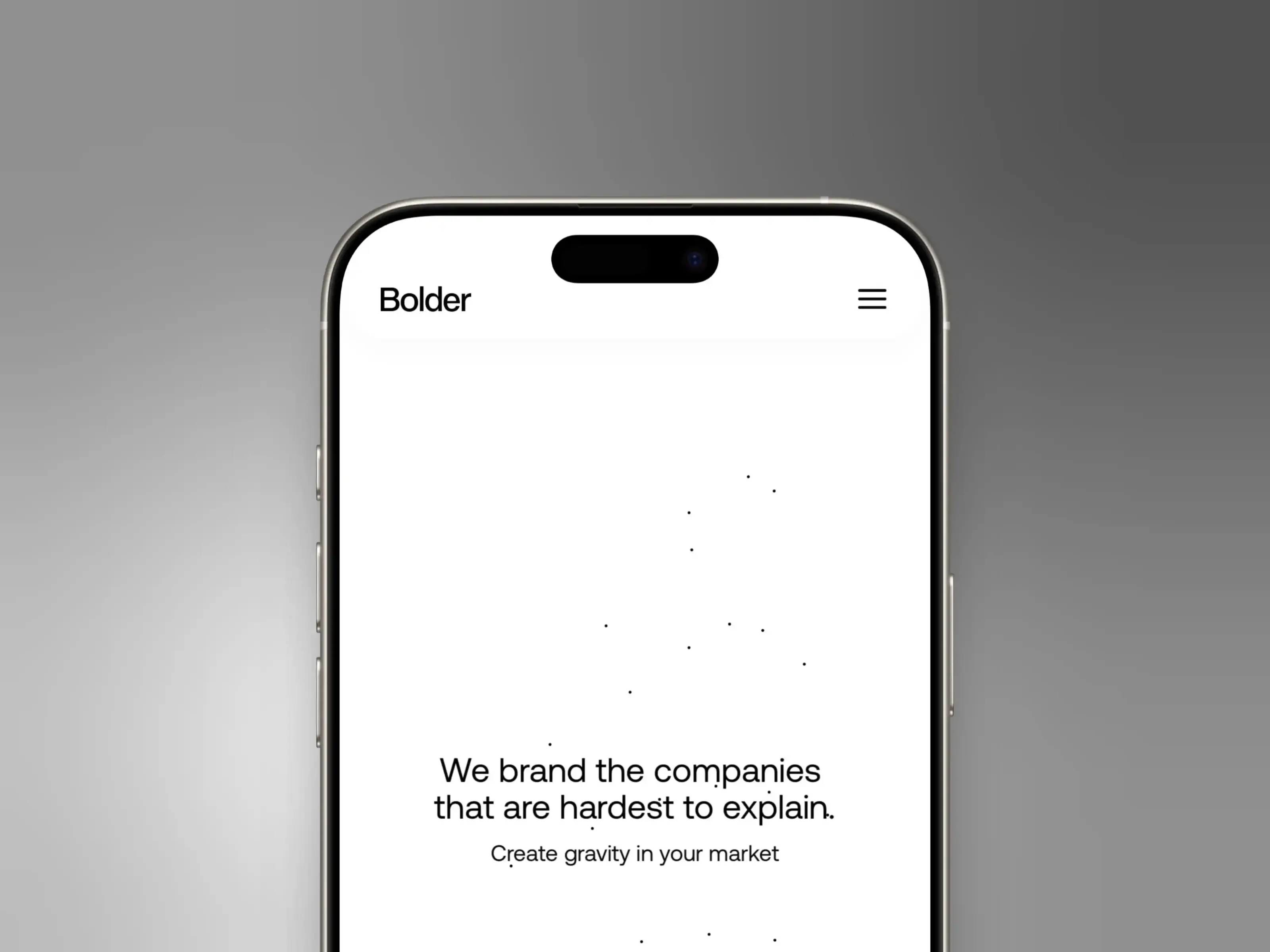Bolder