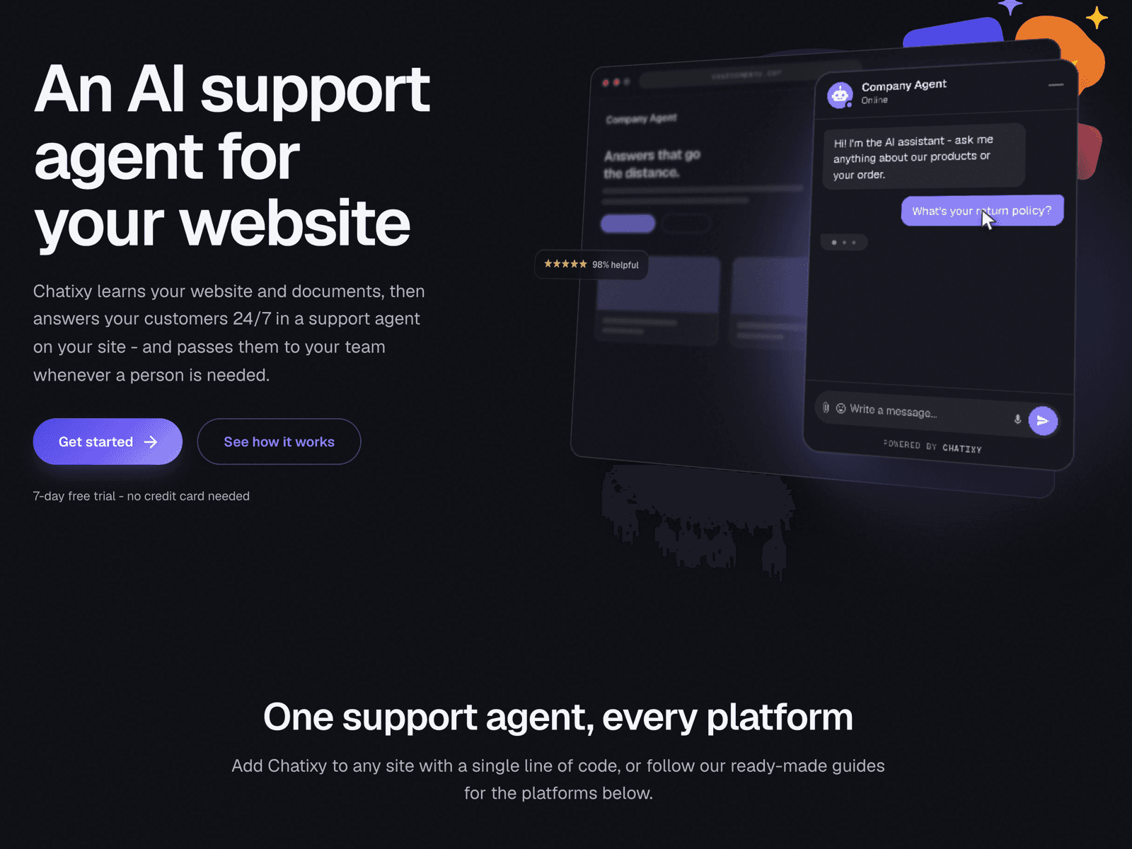 Chatixy AI Support Agent