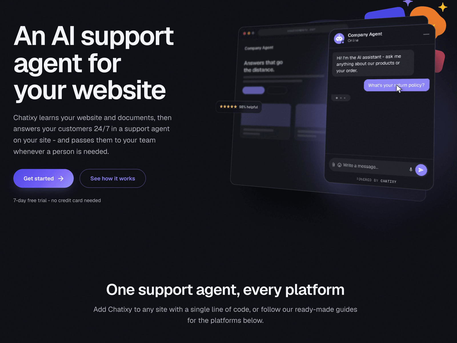 Chatixy AI Support Agent
