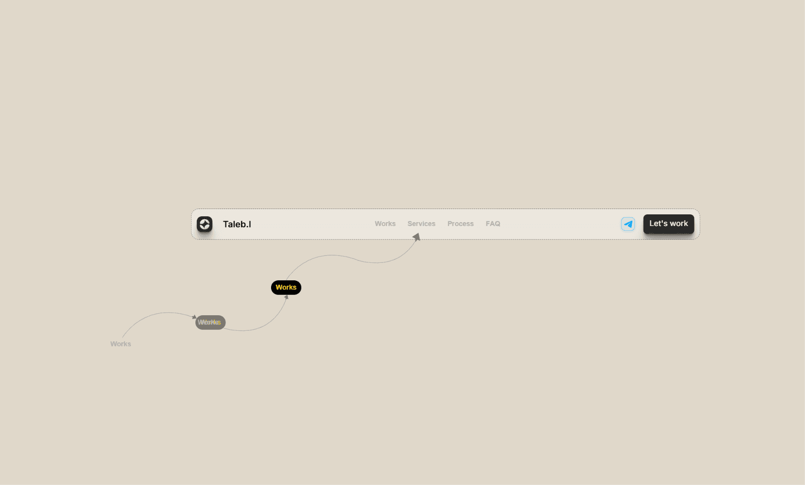 Ripple Type Button