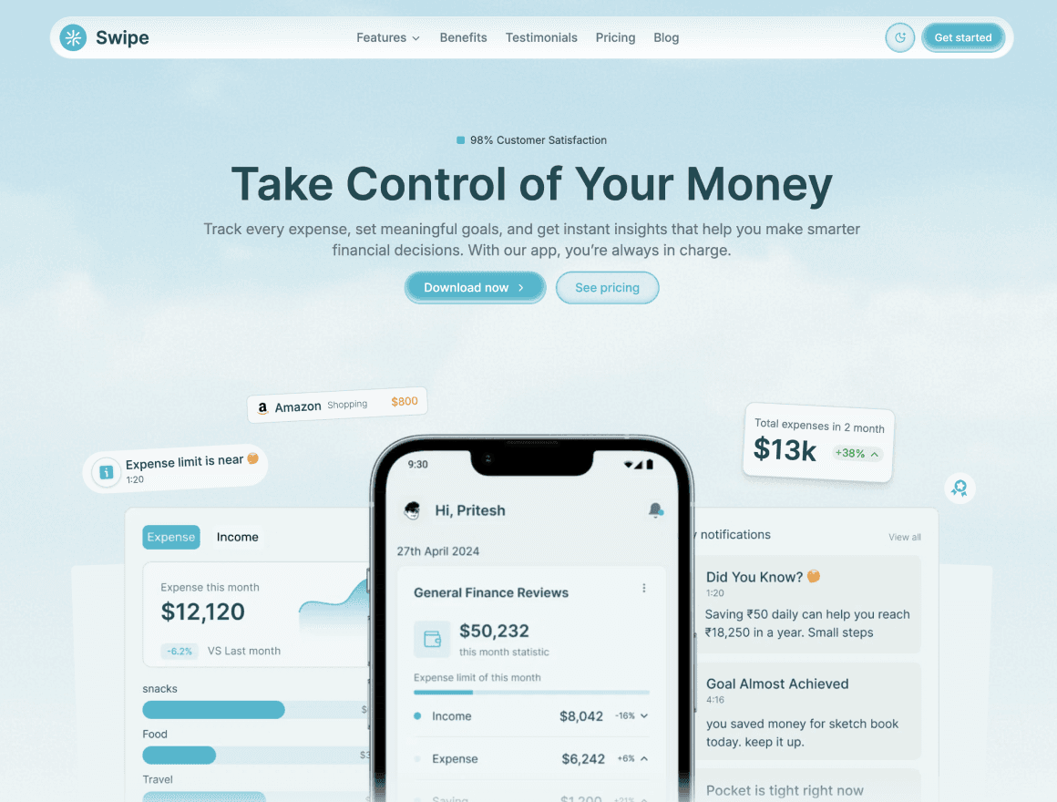 Swipe Mobile App