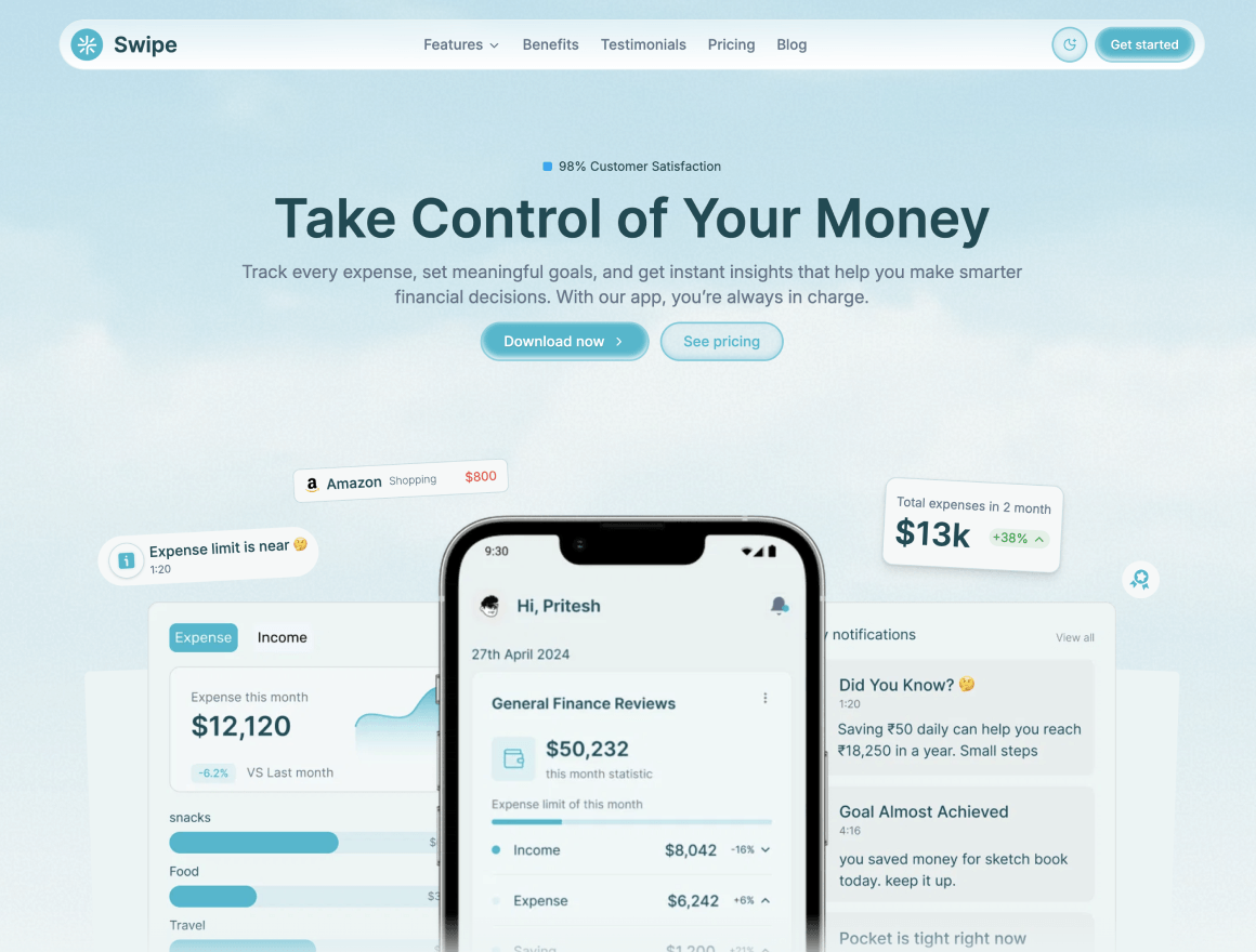Swipe Mobile App
