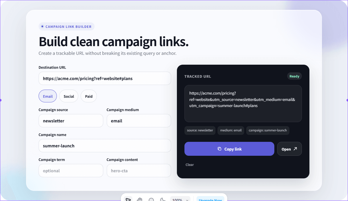 Campaign Link