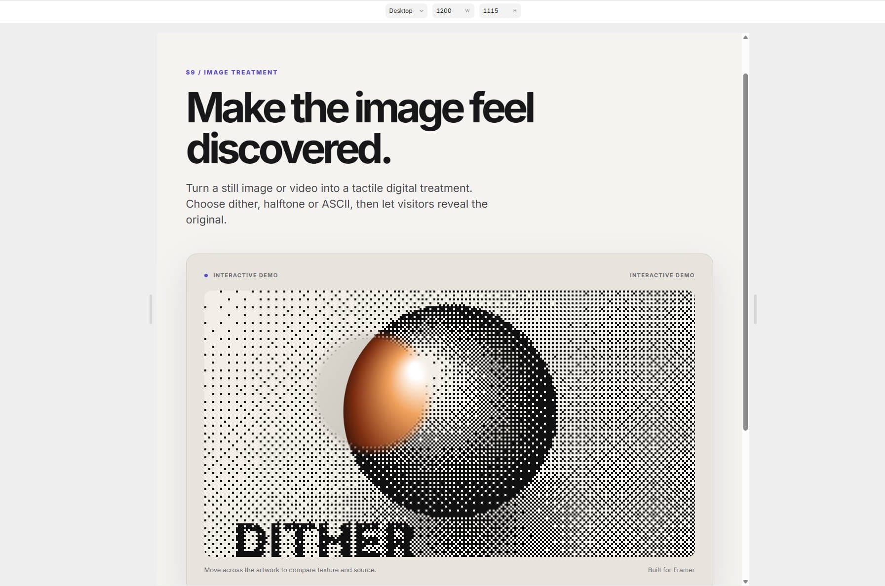 Dither Image