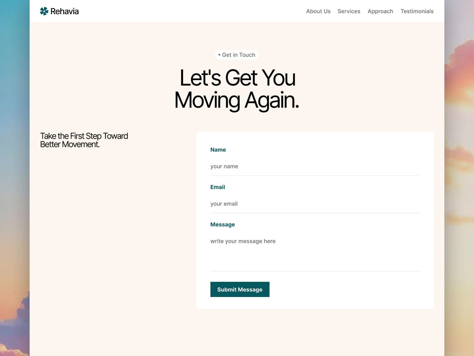 Rehavia - Website