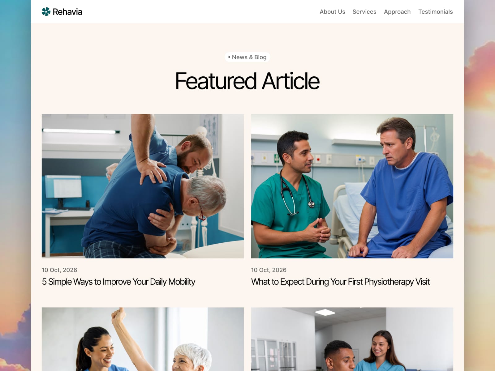 Rehavia - Website