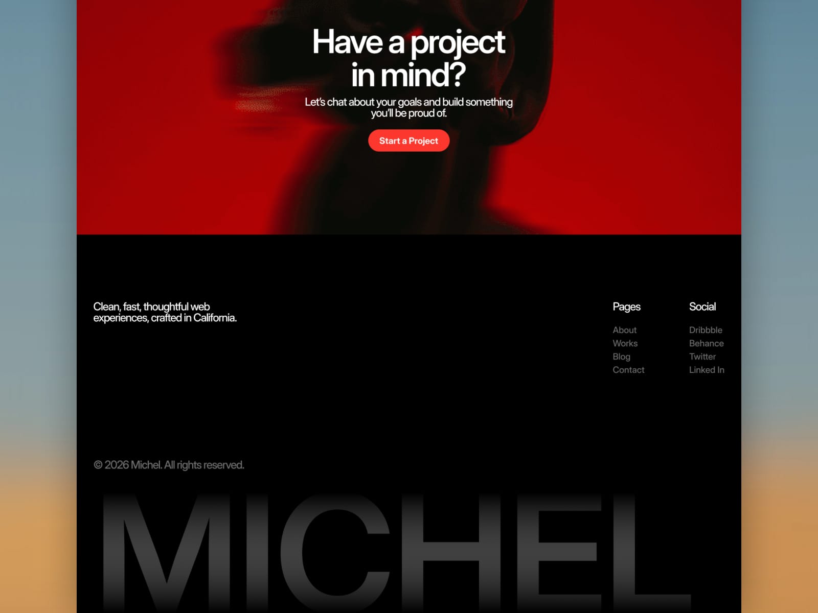 Michel - Website