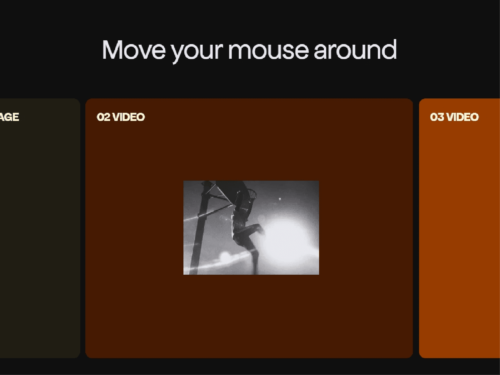 Split Media cursor