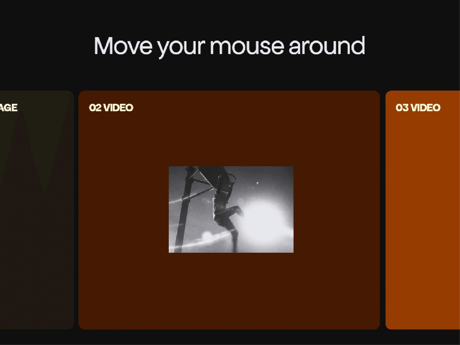 Split Media cursor