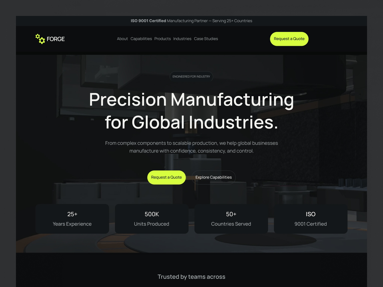 FORGE Manufacturing