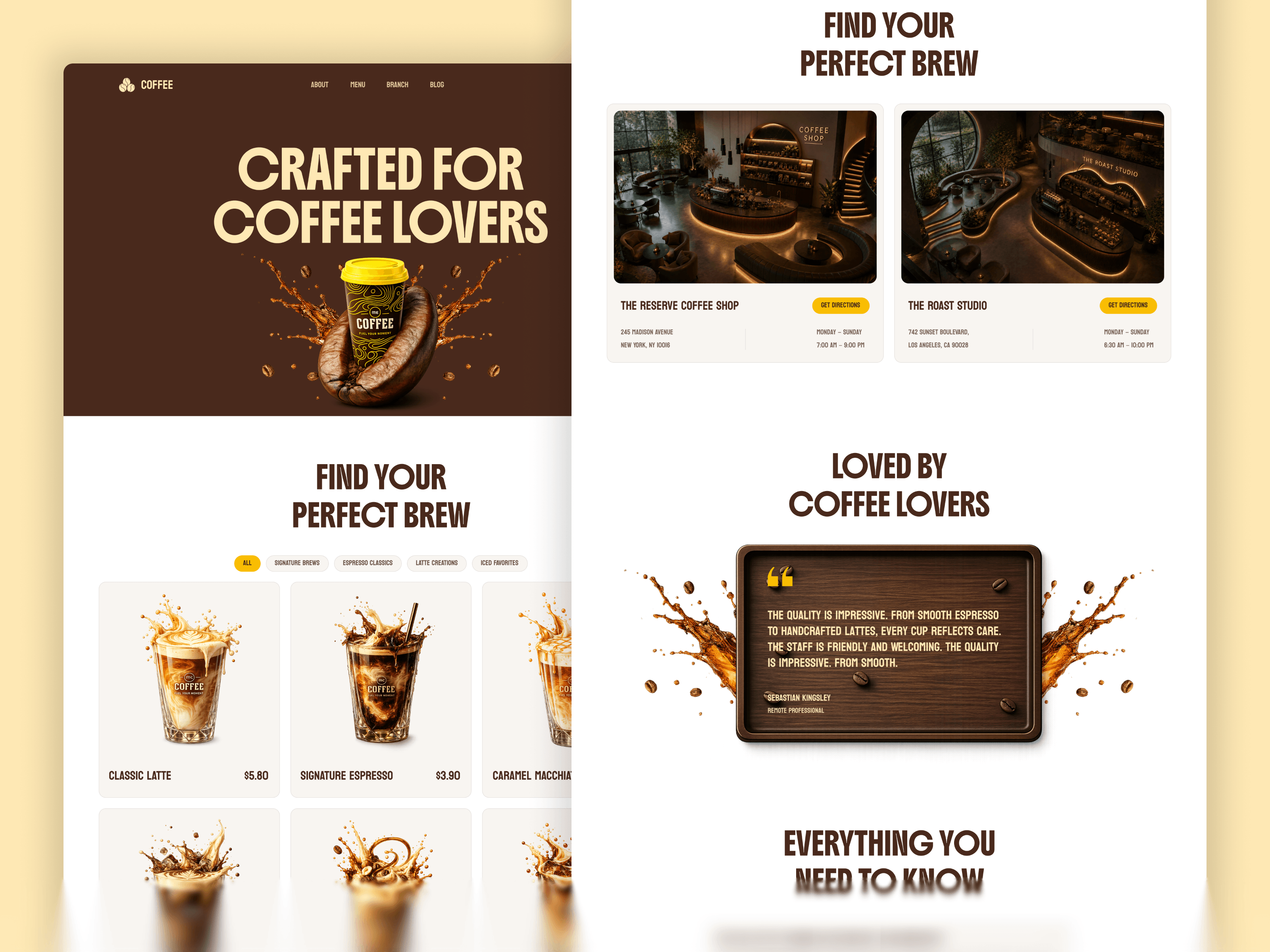Coffee & Cafe Shop