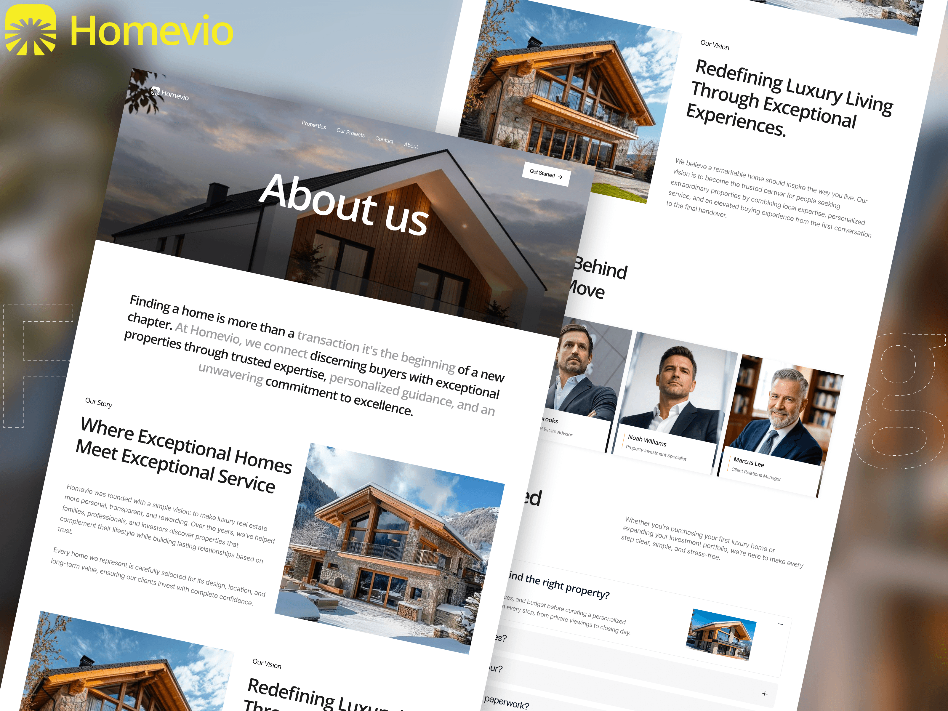 Homevio Website