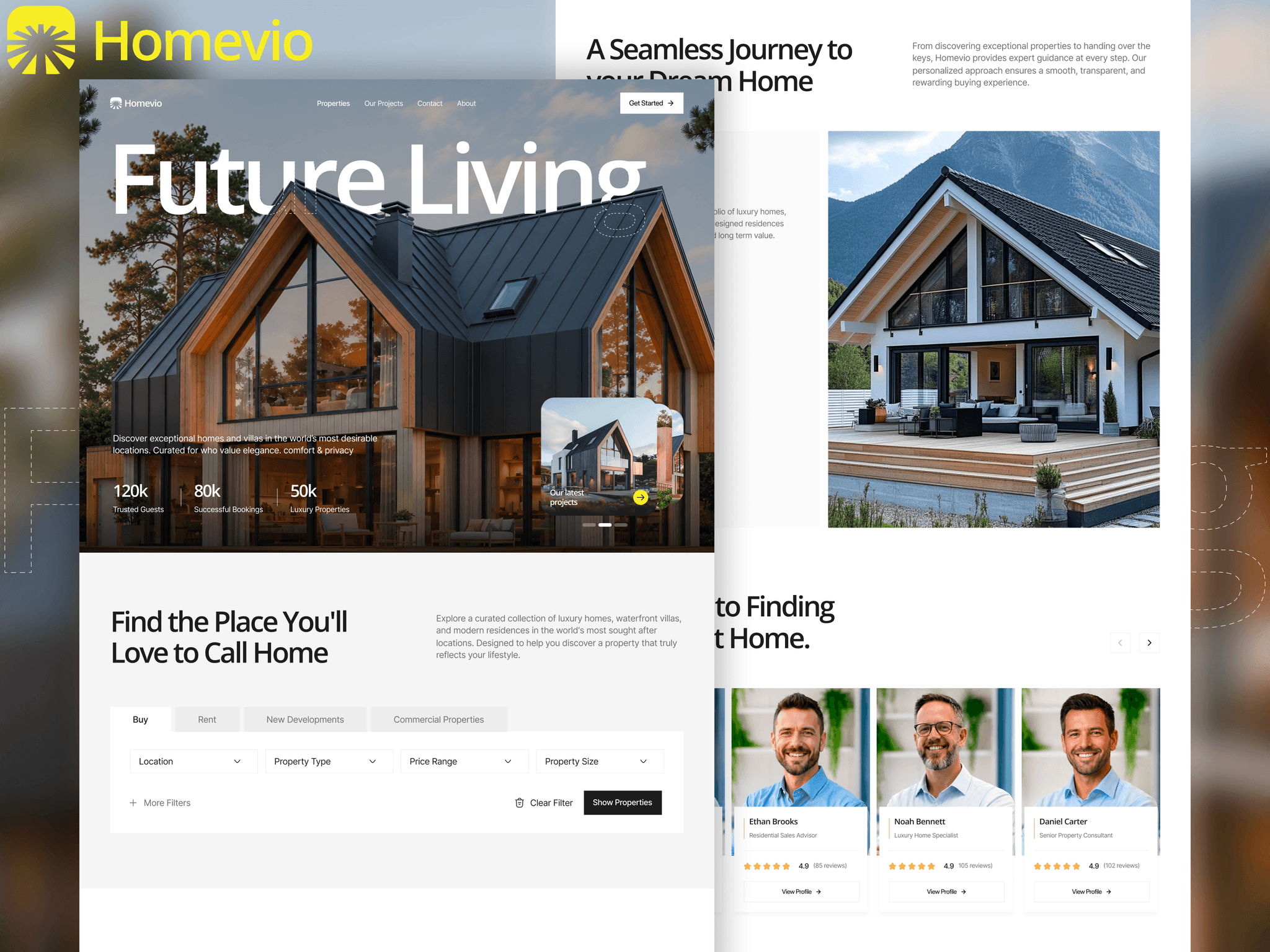 Homevio Website