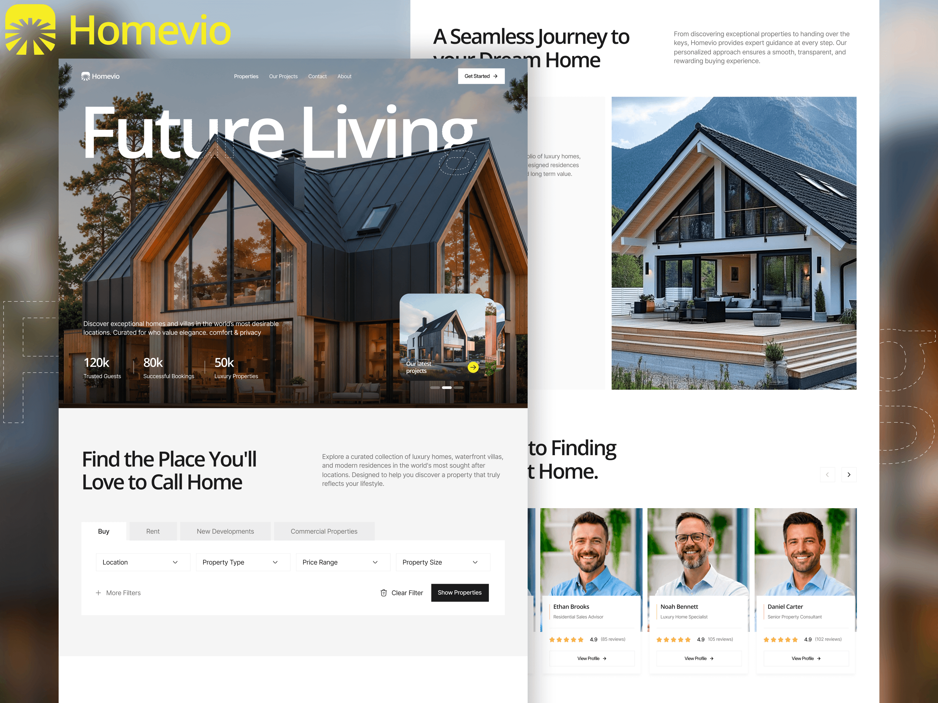 Homevio Website