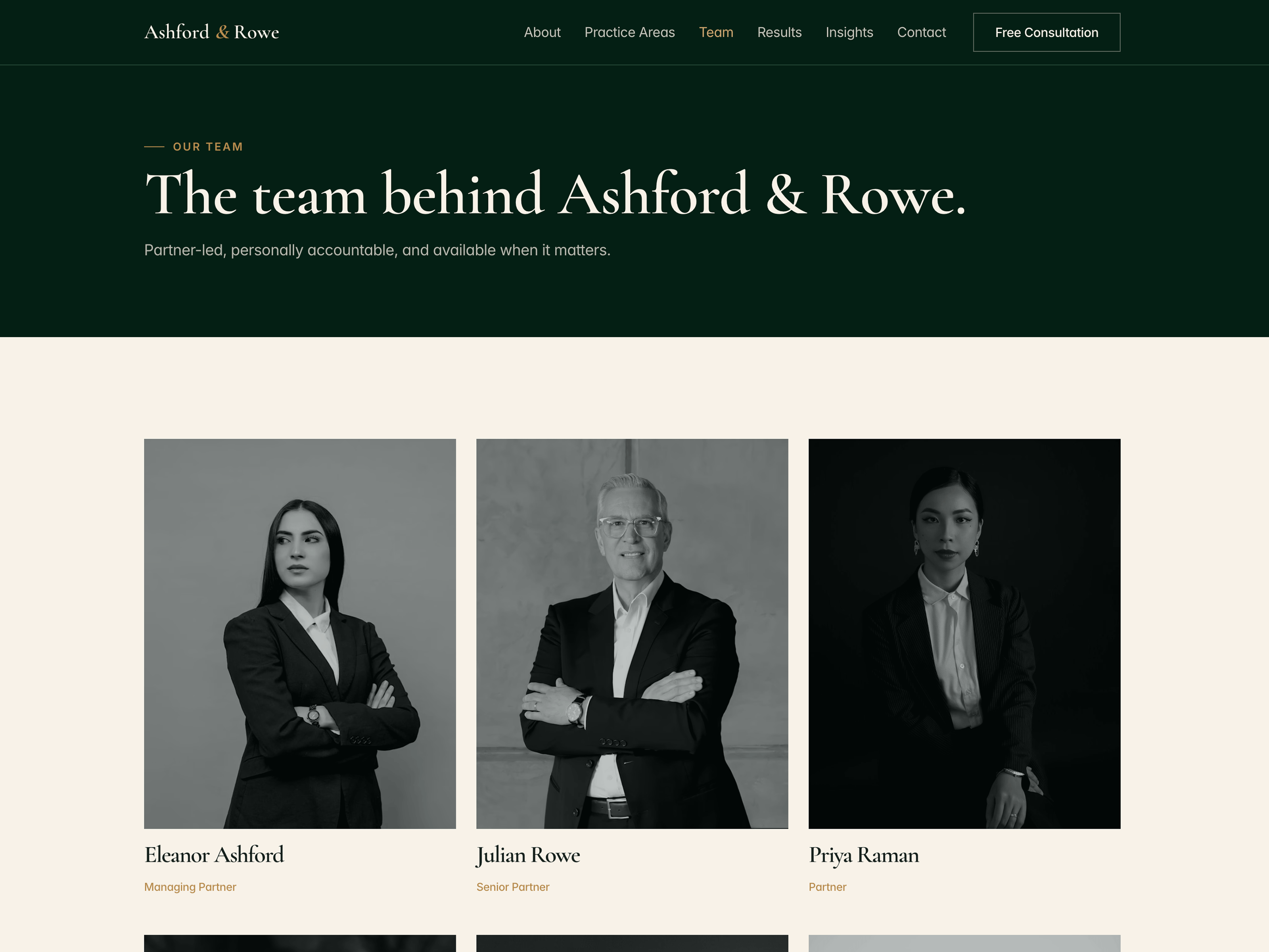 Ashford & Rowe