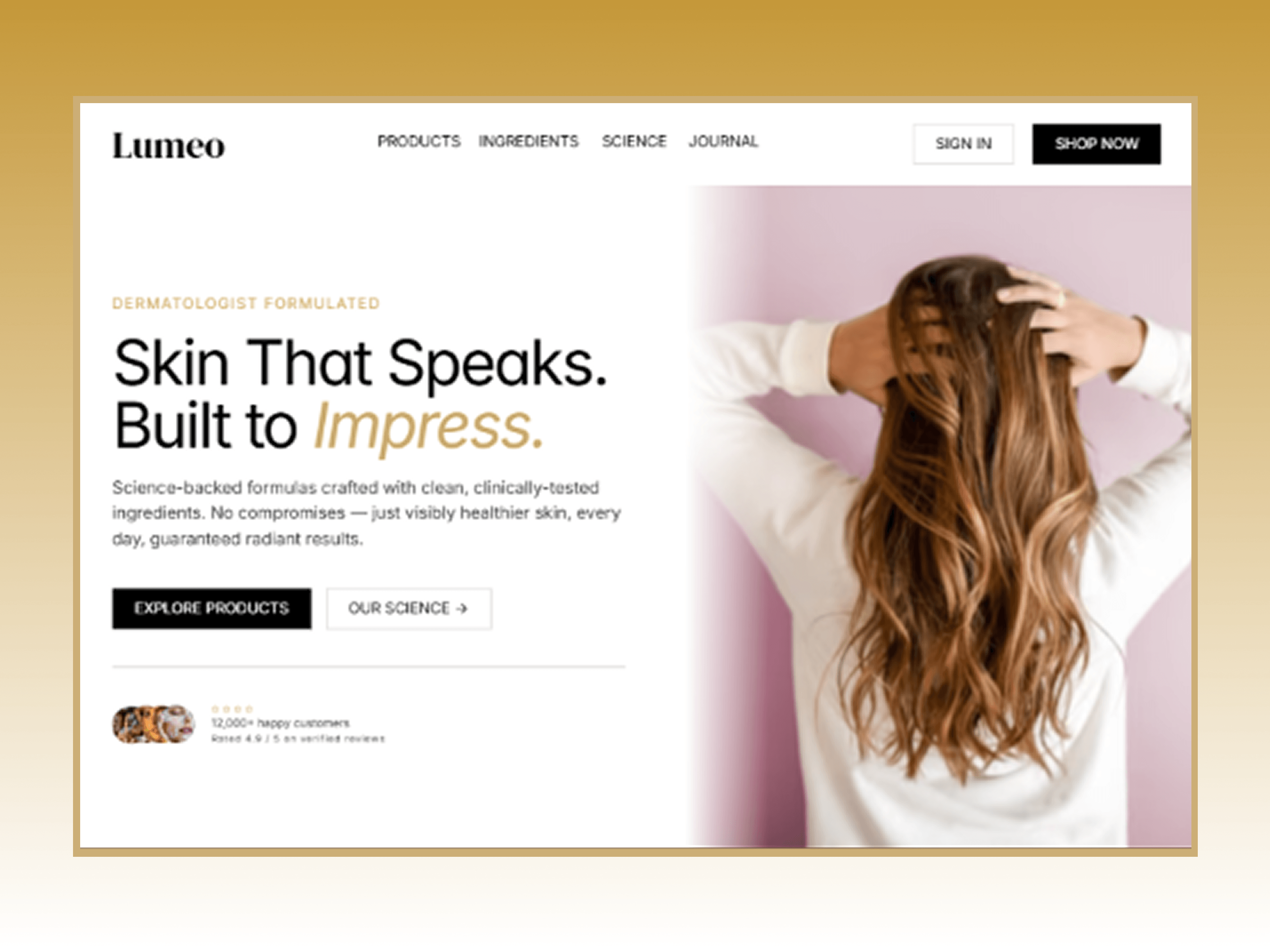 ✨ Make your beauty brand feel as good as it looks! Lumeo is a premium, conversion-focused Framer template designed for skincare, wellness, and cosmetics startups.🔥 Previously $65—now available as a FREE remix! 🚀Build instant trust with a high-end, editorial aesthetic (DM Serif + Inter). Showcase your products, spotlight real results, and grow your audience effortlessly.Key Features:📱 Fully Responsive: Pixel-perfect on Desktop, Tablet & Phone📝 CMS-Driven: Ready-to-use Product & Blog collections🧩 Smart Build: Reusable components & custom 404🚀 Optimized: SEO-ready meta tags & accessibility baked inNeed help customizing or setting this up? Reach out at abdulsamiwd2025@gmail.com ✉https://framer.com/remix/fufrsKPsNR6CBJuUcLg7