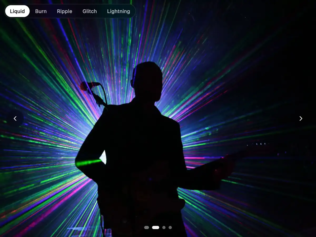 Shader Image Slider