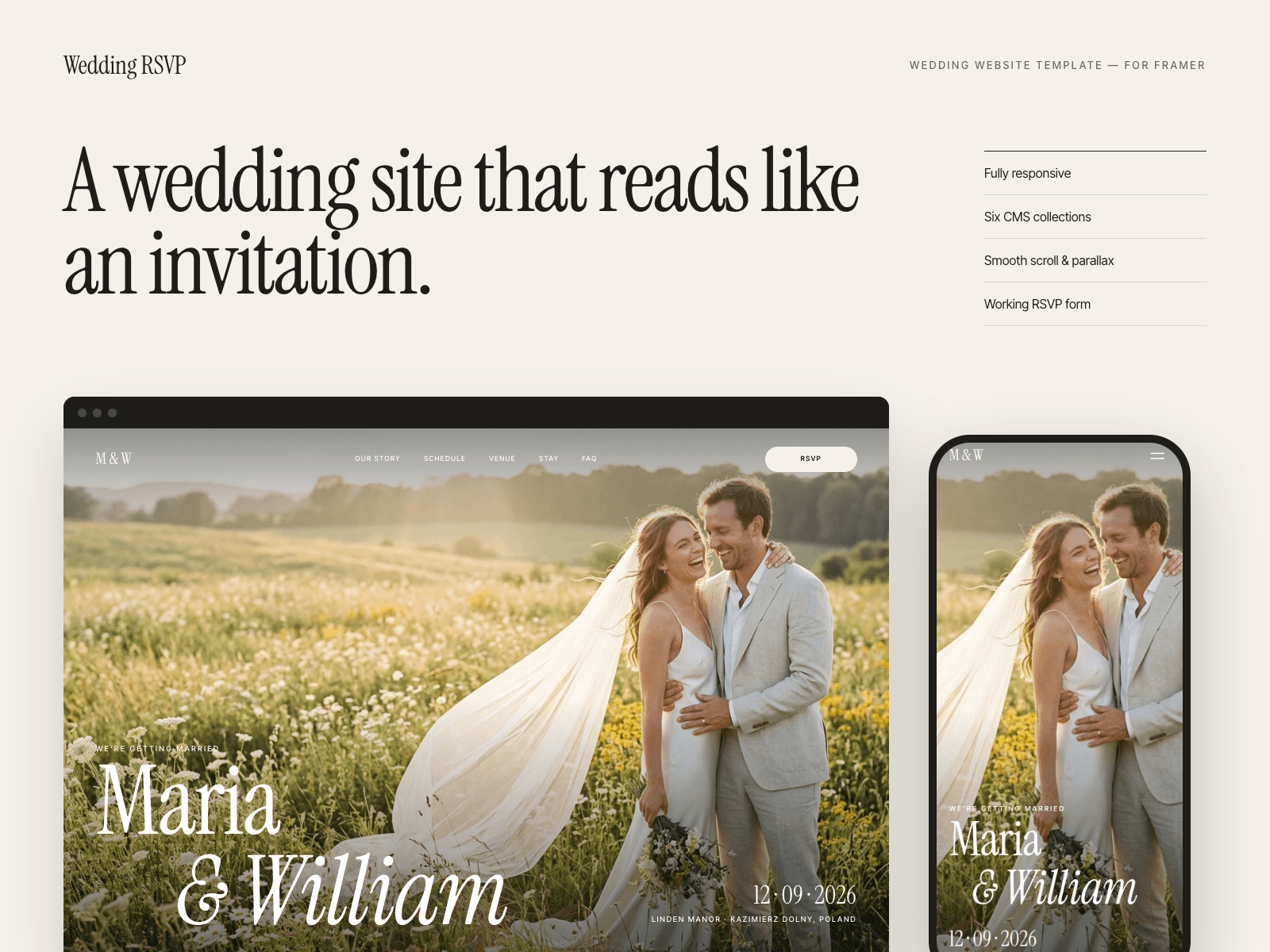 Wedding RSVP
